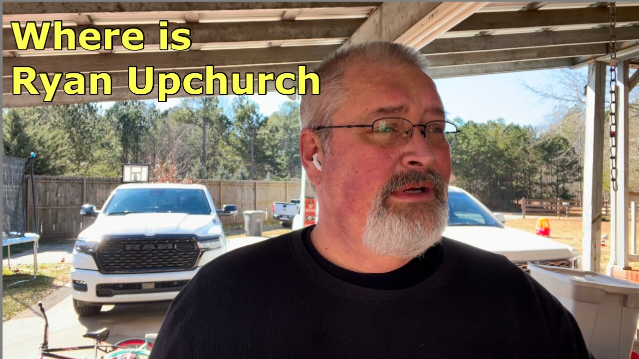 Where is Ryan Upchurch? Does someone need to go check on him?