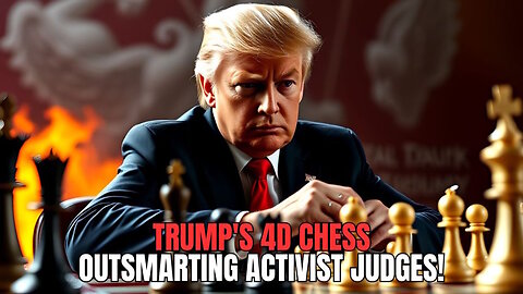 Trump Outsmarts Left Wing Judges Again with Legal 4D Chess