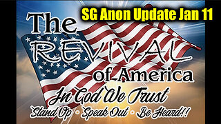 SG Anon Revival of America- Truth Bombs Shock The World