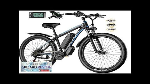 E·Bycco 29” Electric Bike for Adults 48V 17.5AH Battery 750W Peak 1000W Review