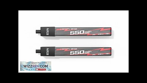 2PCS BETAFPV BT3.0 550mAh 75C 2S Battery for Pavo20 Pocket Review