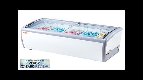 VEVOR 16.3Cu.ft Commercial Ice Cream Display Case Gelato Dipping Freezer Cabinet Review