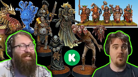 Kickstarter Miniatures 43 - Tom and Ben