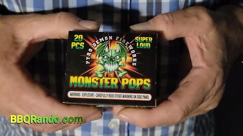 Monster POPS - Pyro Demon Fireworks