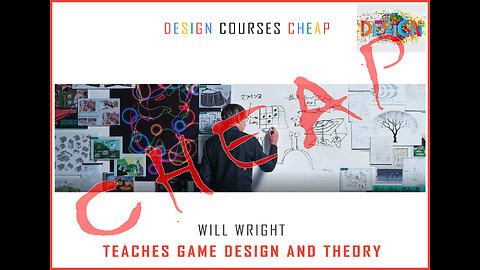 Will Wright - MasterClass - Will Wright Teaches Game Design and Theory