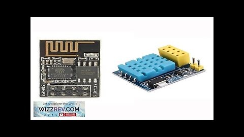 ESP8266 ESP-01 ESP-01S DHT11 Sensor Temperature and Humidity WiFi Node Module + Review