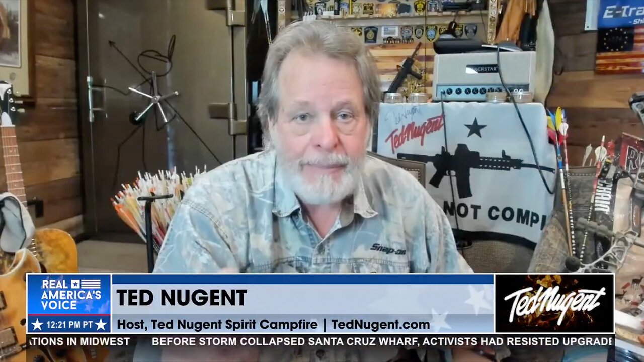 TED NUGENT IS OUTRAGED OVER BIDEN PARDONING MURDERERS