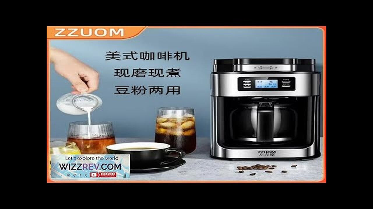 Fully Automatic American Coffee Makers American Drip Coffee Machine Integrated Coffee Bean Review