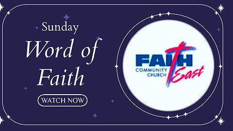 Sunday, Word of Faith, January 26