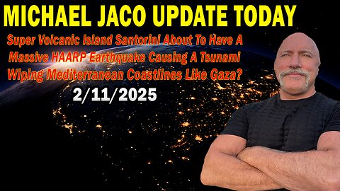 Michael Jaco: "Super Volcanic Island Santorini About To Have A Massive HAARP Earthquake Causing A Tsunami Wiping Mediterranean Coastlines Like Gaza?"