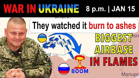 15 Jan: Russian Aviation Is CRIPPLED. 1 MILLION TONS OF JET FUEL DESTROYED. | War in Ukraine