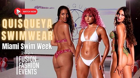 Quisqueya Swimwear at Miami Swim Week 2024: Bold Designs & Trendsetting Styles