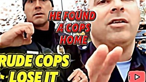 Mangers Go Nuts Over Man Filming Cops House