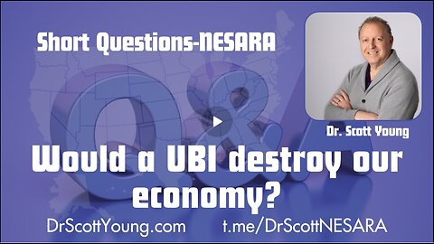 Would A UBI Destroy Our Economy...