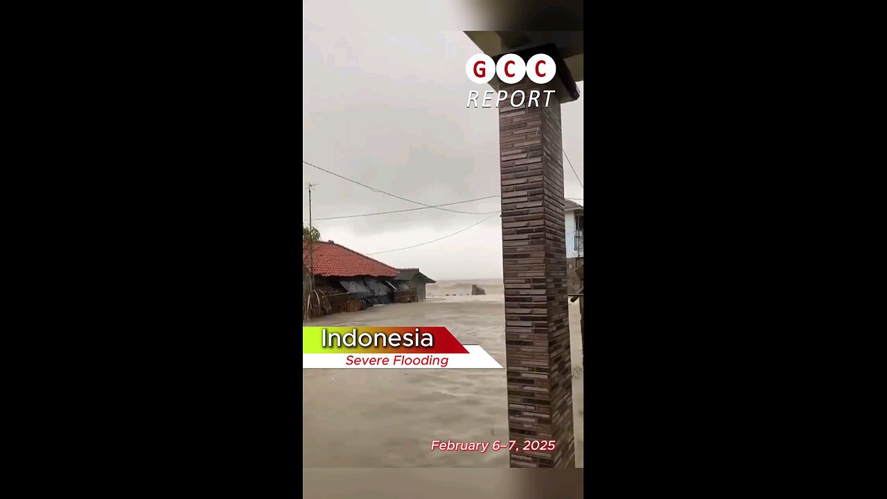 #Indonesia #Flood #ExtremeWeather #climate #destruction #anomaly #climatecrisis #weather