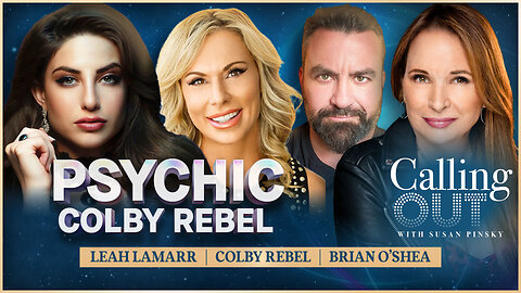 Psychic Colby Rebel Reads Leah Lamarr + True Crime w/ Brian O'Shea – Calling Out w/ Susan Pinsky – Ep 165