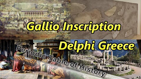 The Gallio Inscription of Delphi