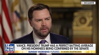 VP J.D. VANCE is confident the President’s Cabinet will be confirmed quickly