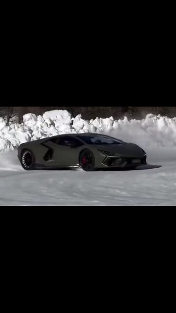 Lamborghini drifting
