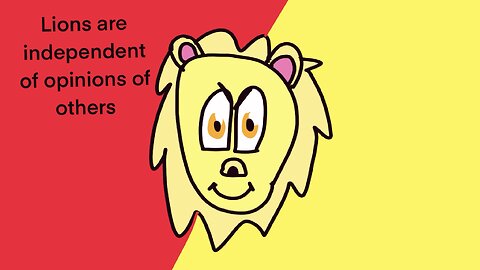 Why be a lion …..?