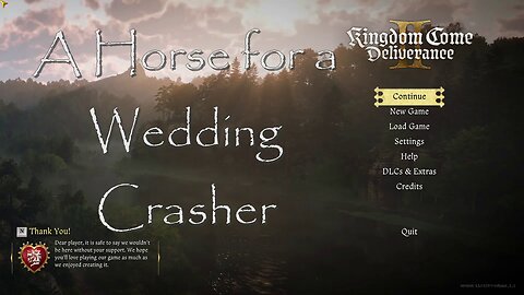 A Horse for a Wedding Crasher