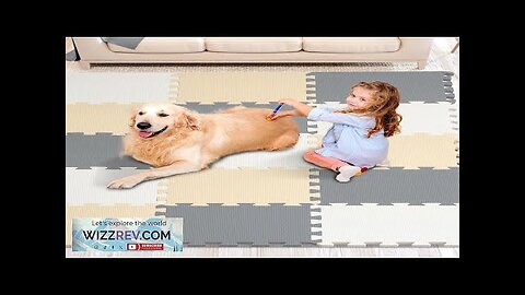 VEVOR 16 Tiles Kids Play Mat 0.4 Inch Toddler Play Mat Review