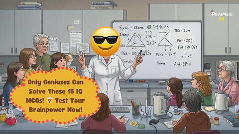 Only Geniuses Can Solve These IQ MCQs! 🤯 Test Your Brainpower Now!