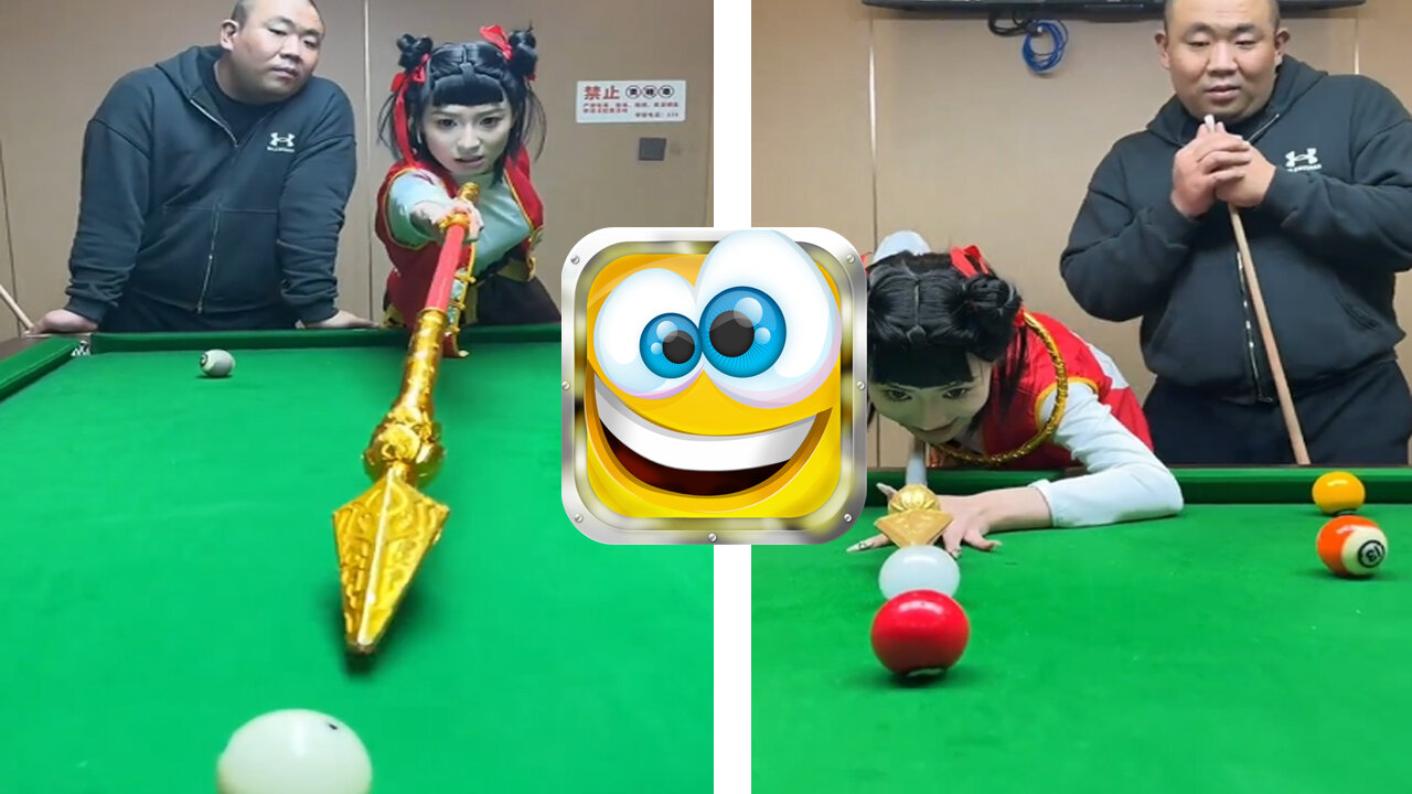 Funny videos billiards