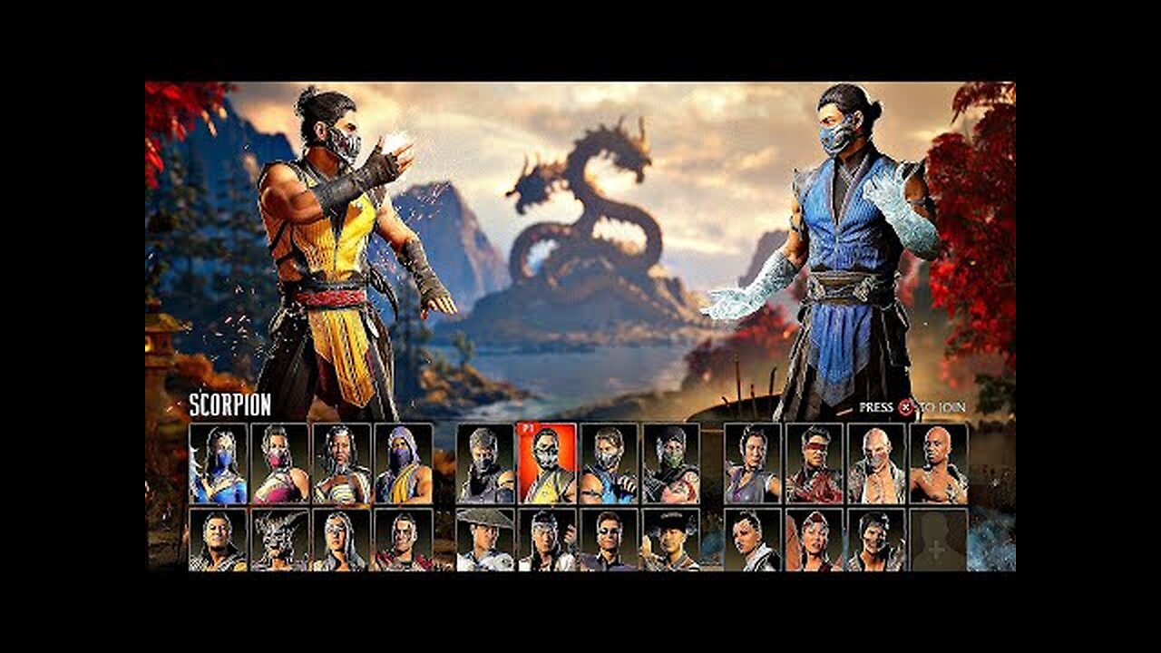 Mortal Kombat 1 - All Characters & All Kameo Characters (FULL ROSTER)