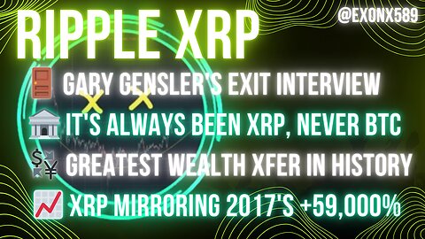 🏦 IT'S ALWAYS BEEN XRP,NEVER BTC 💱 GREATEST WEALTH XFER IN HISTORY 📈 XRP MIRRORING 2017 +59,000%
