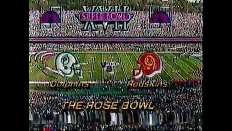 1983-01-30 Super Bowl XVII Washington Redskins vs Miami Dolphins Part 2