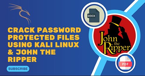 Crack Password-Protected Files Using Kali Linux & John the Ripper