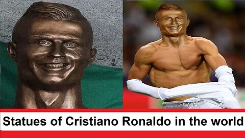 Statues of Ronaldo have been erected around the world in honor of Cristiano Ronaldo