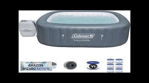 Coleman SaluSpa Hawaii AirJet Inflatable Hot Tub Spa with 140 Bubble Jets Review