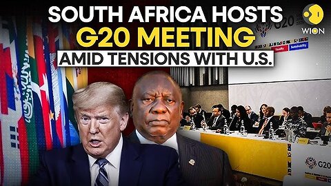 LIVE: South Africa hosts a meeting of the G20 foreign ministers |India |USA |Russia |Mexico |Canada