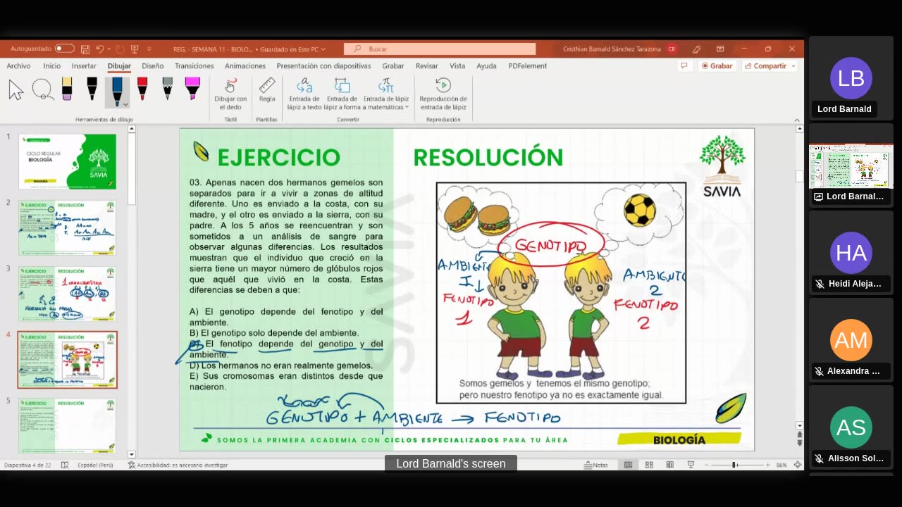 SAVIA SEMIANUAL 2024 | Semana 11 | Biología