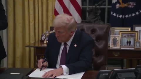 President Trump signed an executive order designating drug cartels as foreign terrorist organizations