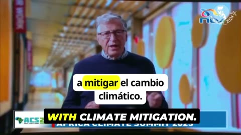 Discurso de Bill Gates en la Cumbre Africana sobre el Clima.