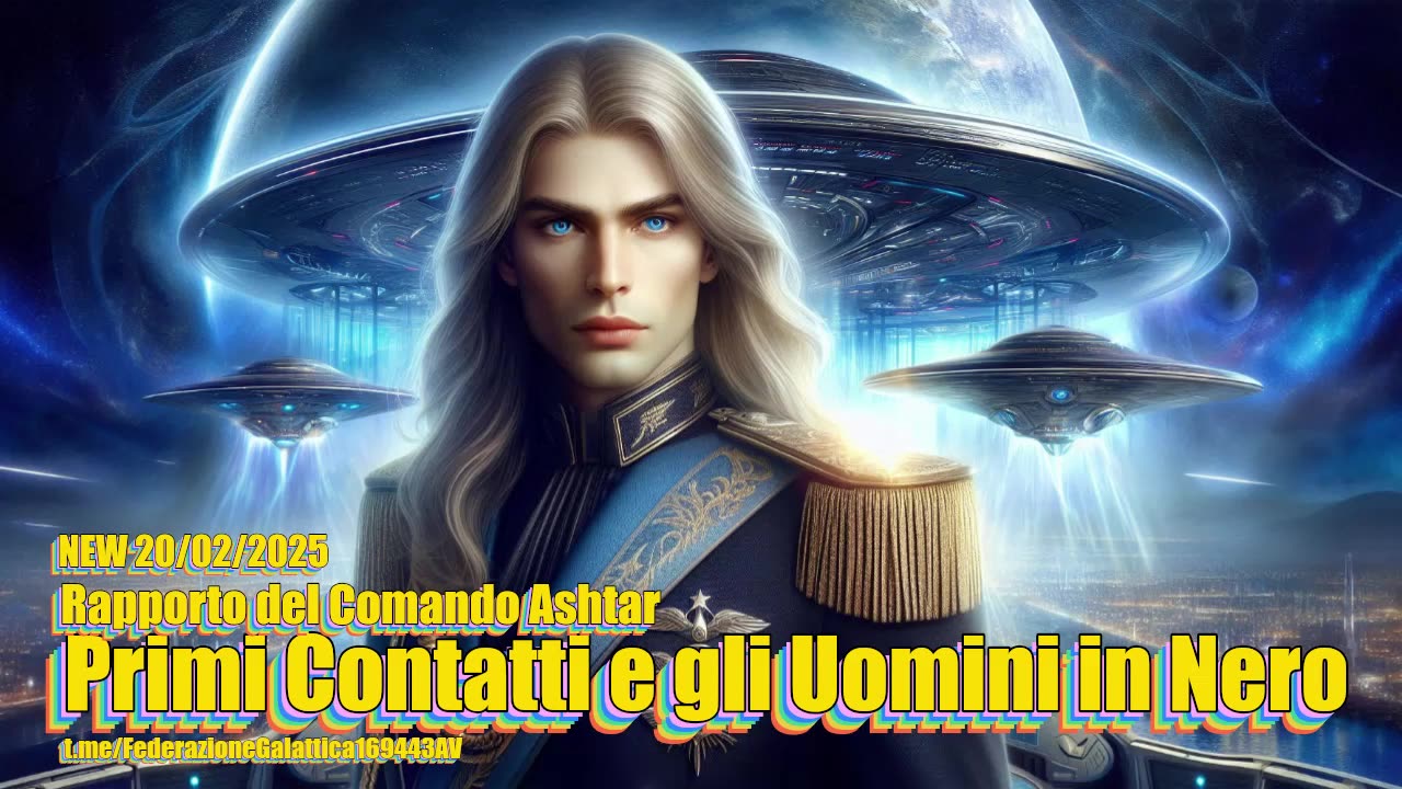 NEW 20/02/2024 Rapporto del Comando Ashtar. Primi Contatti e gli Uomini in Nero.