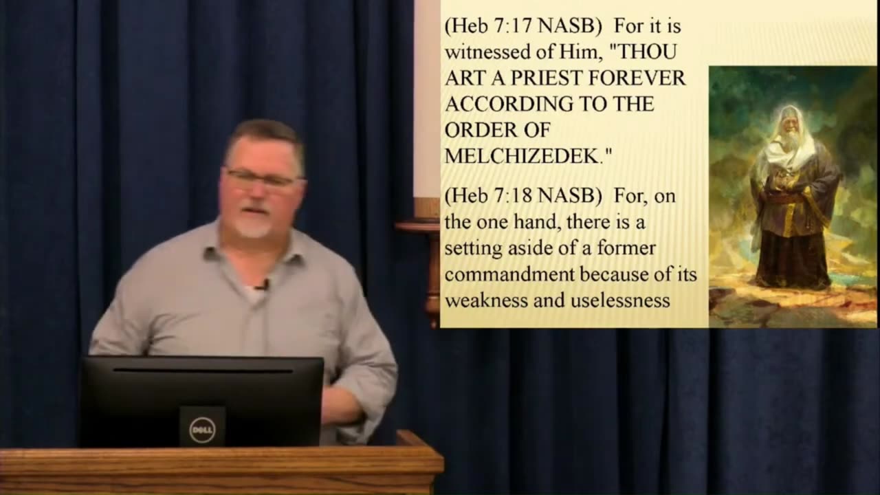 Gen 14 - Melchizedek is without father, mother, without genealogy; How can this be? Stunning!