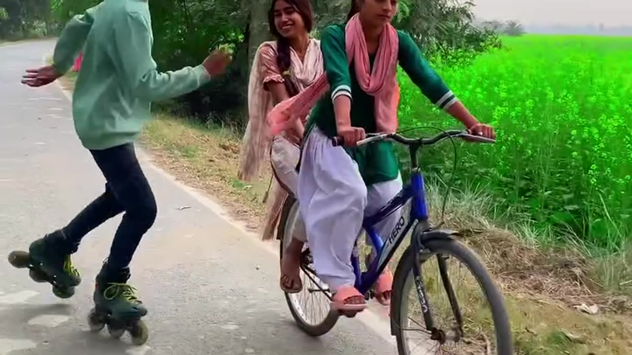 New style bike funny video