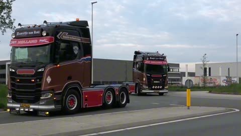 BigTruck Trophy 2019 With Man Longline Scania V8 And DAF open Pipes