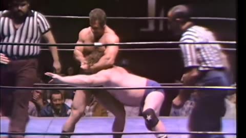 (1981.01.23) Dory Funk Jr. & Terry Funk vs Ivan Putski & Wahoo McDaniel - Houston Wrestling