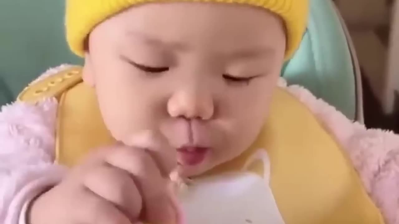 Baby Eating Food