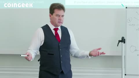 Dr. Craig Wright, Satoshi Bitcoin BSV Masterclass 4 Ordering Transactions and Path-Based Sessions