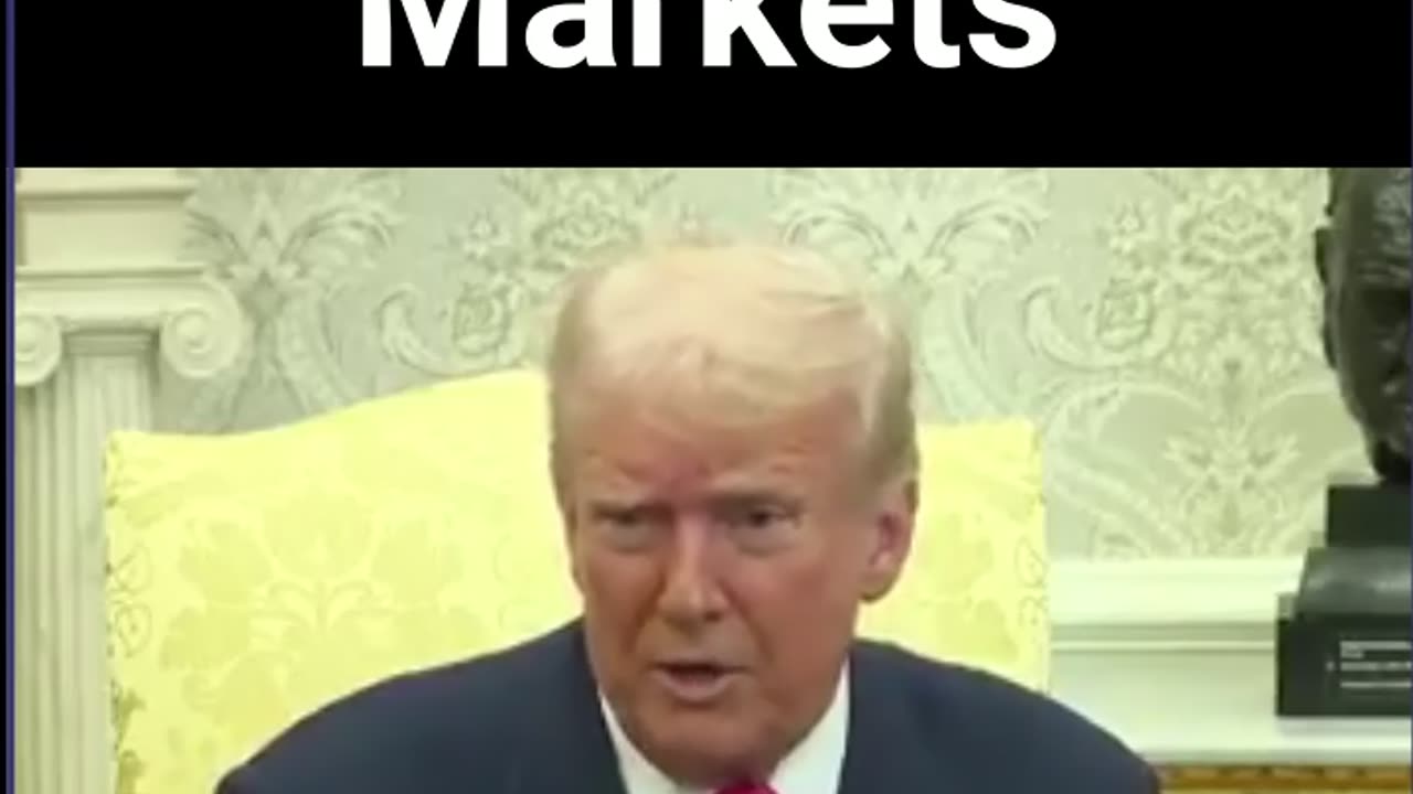 Trump Talks Markets