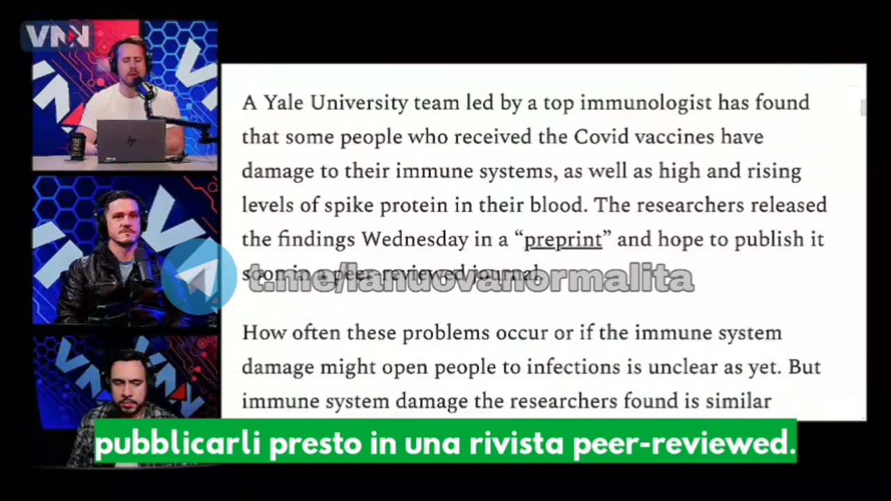 Vaccinati COVID sistema immunitario indebolito e continuano a produrre proteine ​​spike