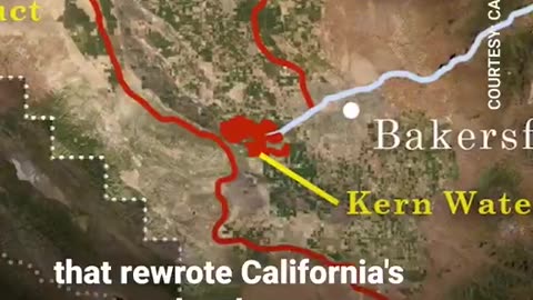 California water 60% is control by a billionaire couple