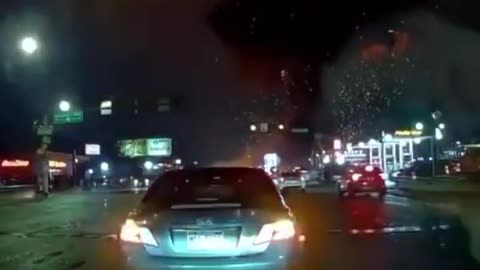 Terrifying Dashcam Footage of Plane Crash in Philadelphia