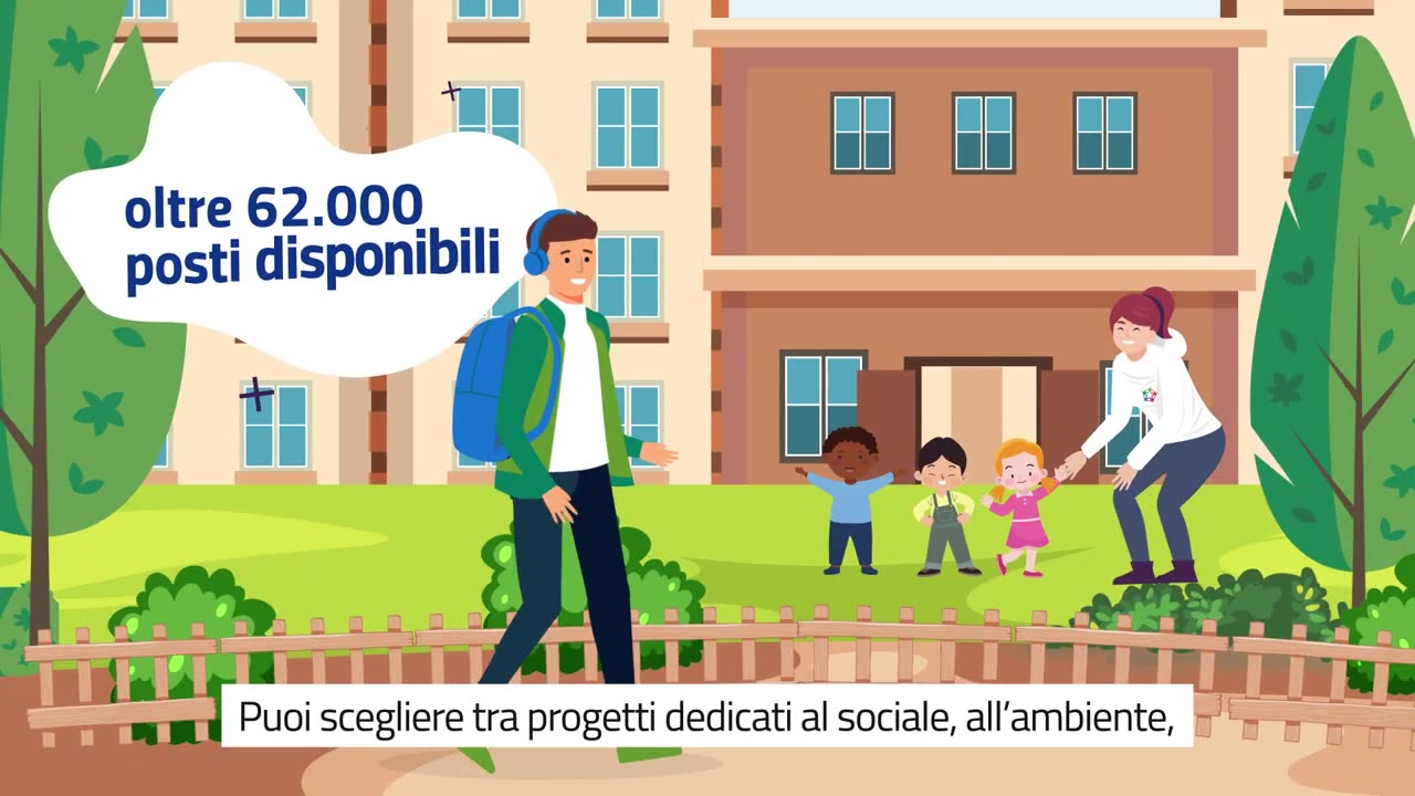 GIOVANI. SERVIZIO CIVILE UNIVERSALE, ISCRIZIONI ENTRO 18 FEBBRAIO (13.02.25)